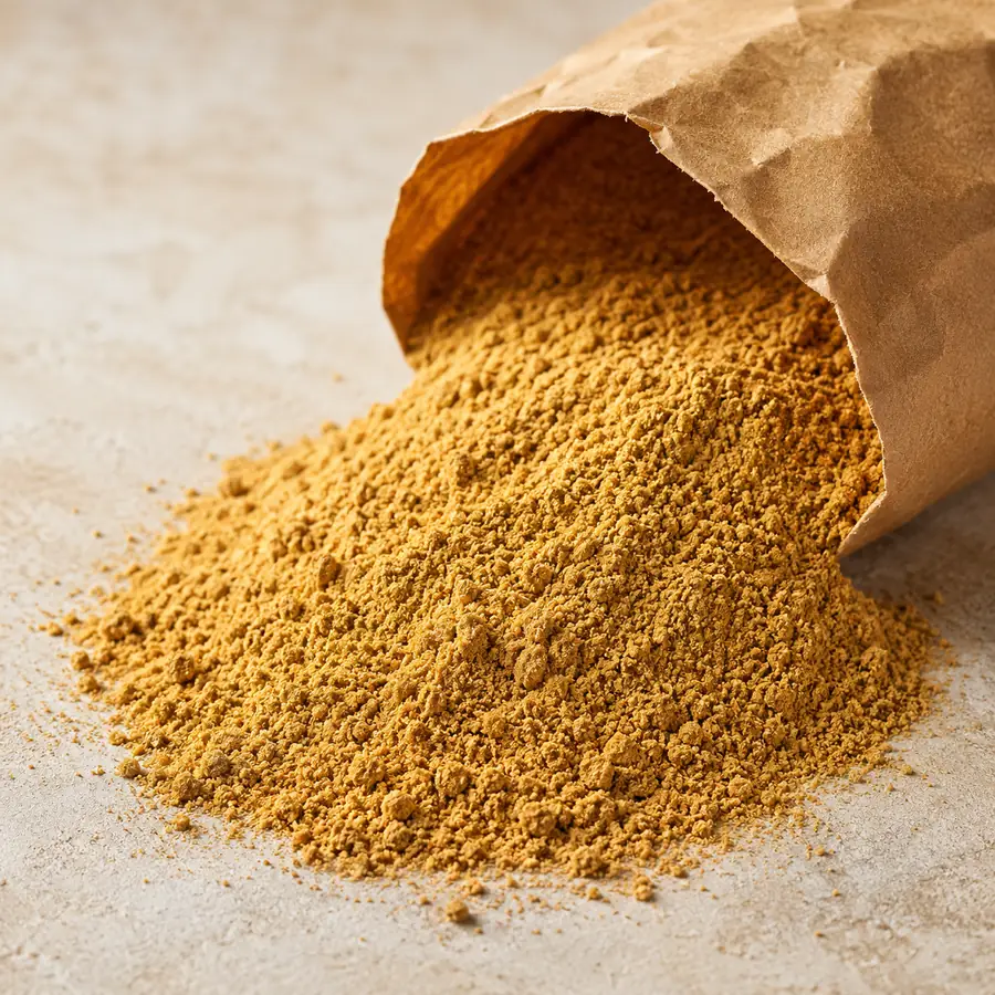 Oriental mustard flour
